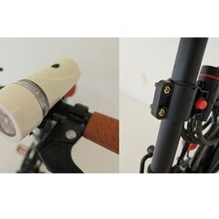 【取引終了】折り畳み自転車　使用感あまりありませんの画像