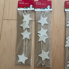クリスマスガーランド　オーナメントの画像