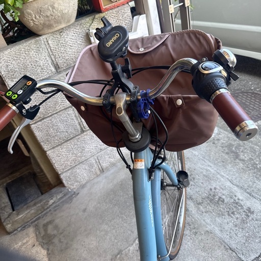 最終値下げ美品PAS. With電動自転車２４インチ 