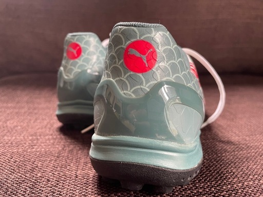新品未使用 サッカーシューズ　25cm PUMA evoSPEED 龍ドラゴン　