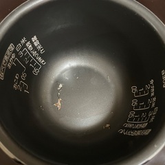 ZOJIRUSHI炊飯器IH 難ありのため300円での画像