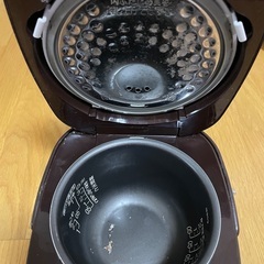 ZOJIRUSHI炊飯器IH 難ありのため300円での画像