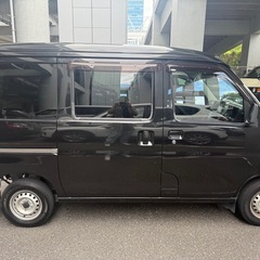 車検付き乗って帰れる！人気の黒！ ダイハツ ハイゼットカーゴ DX SA3の画像
