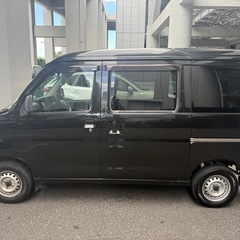 車検付き乗って帰れる！人気の黒！ ダイハツ ハイゼットカーゴ DX SA3の画像
