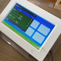 美原店 デジタル フォトフレーム ライト 付属品付き　7インチ液晶の画像