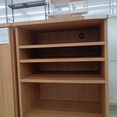 ★リユースのサカイ日立店★HJ8008  棚 ブラウン H82.5×D40×W59 クリーニング済み の画像