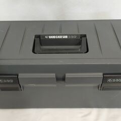 △ IRIS OHYAMA アイリスオーヤマ  HARDCASE ハードケース 工具箱 道具箱 ツールボックス 500 キズ、応力白化(おうりょくはっか)ありの画像