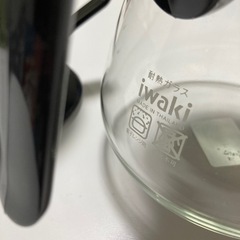 イワキ 耐熱ガラス コーヒー ドリップ ポットの画像