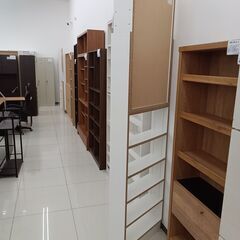 ★リユースのサカイ日立店★HJ8010 JAJAN 本棚 ホワイト H180-260×D17×W60 クリーニング済み の画像