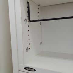★リユースのサカイ日立店★HJ8010 JAJAN 本棚 ホワイト H180-260×D17×W60 クリーニング済み の画像