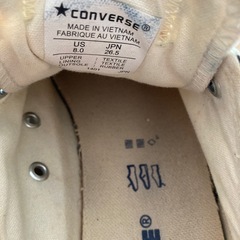 converse  コンバース  スニーカー  26.5cmの画像
