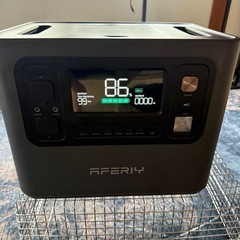aferiyポータブルバッテリーの画像