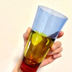 カラフル食器　コップ　陶器　ガラス　おしゃれの画像