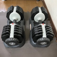ダンベル 2セット　可変式タイプ　ベンチもセットの画像