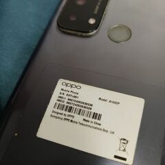 oppo reno 5a  ジャンク　スマホの画像
