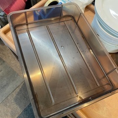 【引き取り限定】中古品　3段バット　蓋付きの画像