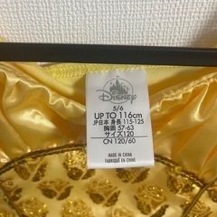 ディズニー　プリンセス　ドレス　美女と野獣ベルの画像