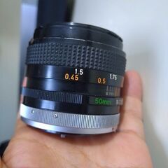 絞り不良　Canon FD 50mm F1.4 S.S.C. SSCの画像