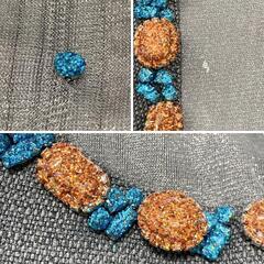 ROBE de FLEURS ローブドフルール ビジューシアーチュールタイトミニキャバドレス fm3447の画像