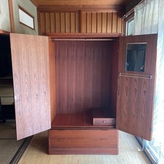 洋服ダンス　2段チェストの画像