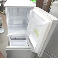 西岡店 2ドア冷蔵庫 137L 2019年製 つけかえどっちもドア シャープ SJ-D14E シルバー SHARP 100Lクラスの画像