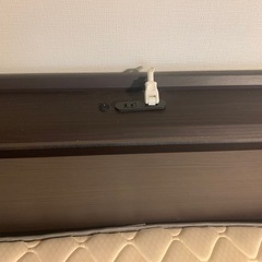 【募集停止！
決定済み】 セミダブルベッドとマットレス　　の画像