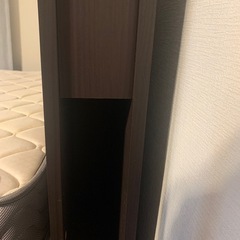 【募集停止！
決定済み】 セミダブルベッドとマットレス　　の画像