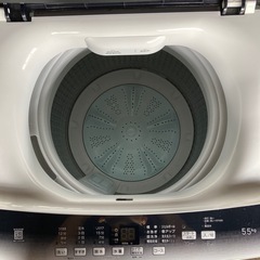 全自動電気洗濯機　2021年製　Haier JW-U55HK★S3259Aの画像