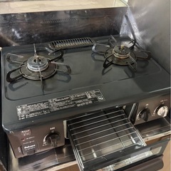 ガスグリル付きコンロの画像