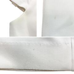 IRMA イルマ ワンカラー オフショル ジップデザイン ミニドレス ホワイト キャバドレスの画像