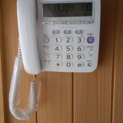 シャープ固定電話機　子機一台タイプ　JDーV37CLの画像
