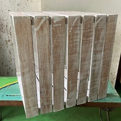 ナチュラルなシェルフ② 棚　箱の画像