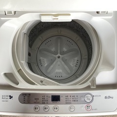 洗濯機　2016年製　YAMADA YWM-T60A1★S3282Aの画像