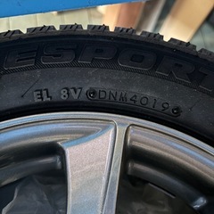 スタッドレスタイヤ　ice esporte 155/65r14　　　の画像