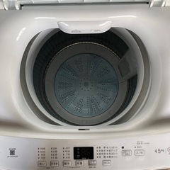 全自動電気洗濯機　2024年製　Haier JW-U45MK★S3226Zの画像
