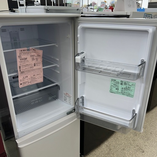リユースのサカイ東金店 MITSUBISHI 冷蔵庫 22年製 146L MR-P15G-W1