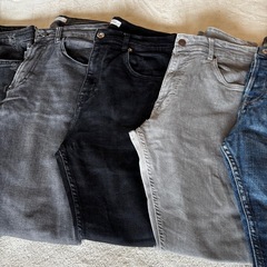 ZARA スキニーデニム6本セット の画像