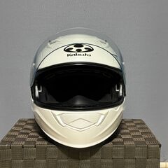 kabuto KAMUI3 （インナーバイザー付き）白　Lサイズの画像