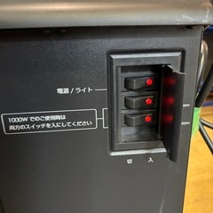 ニトリ　暖炉型セラミックファンヒーター　BK-18の画像