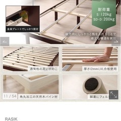 シングルベッド　の画像