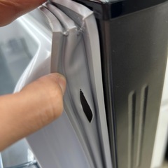 リユースのサカイ東金店 SHARP 冷蔵庫 21年製 152L SJ-D15H-H ※上部右側ドアパッキン破れあり TJ15438の画像