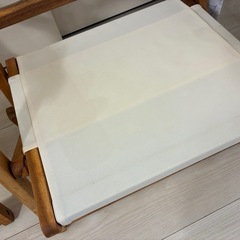 ニトリ折りたたみガーデンチェアの画像