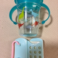 マグ⭐️ヌービー⭐️360°飲めるコップ⭐️こぼれにくい⭐️育児用品⭐️ベビー用品⭐️紙パック飲料ホルダーの画像