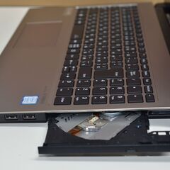 中古良品ノートパソコン NEC NX750/N Windows11+office 爆速SSD512GB core i7-8750H/メモリ8GB/15.6インチ/webカメラ/ブルーレイの画像