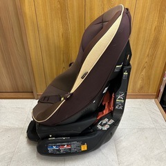 Combi コンビ ゼウスターンEG ブラウン チャイルドシートの画像