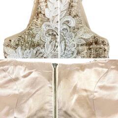 DEA. by ROBE de FLEURS ディアバイローブドフルール ツイードノースリーブミニキャバドレス DE2505の画像