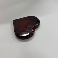 鼈甲ハート型両面鏡の画像