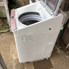 SHARP 洗濯乾燥機　8kg 2019年製の画像