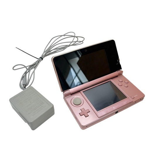 Nintendo ニンテンドー 3DS ピンク 本体 充電器・タッチペン付き
