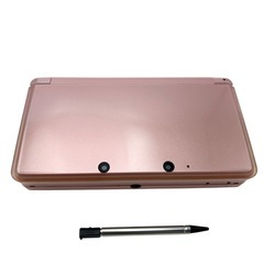 Nintendo ニンテンドー 3DS ピンク 本体 充電器・タッチペン付きの画像